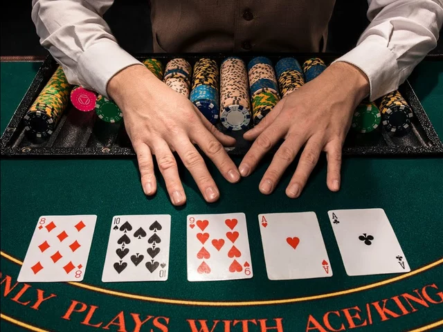 How do you deal with the "slow play" in Texas Hold'em?
